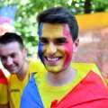 Suporterii români sunt pregătiți pentru meciul cu Germania U21 de la Bologna // FOTO: Raed Krishan