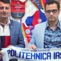 Mihai Teja, prezentat oficial la Poli Iași de către președintele Adrian Ambrosie