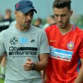 Bogdan Andone îi acordă o atenție sporită lui Oaidă, pe care trebuie să-l integreze în noua echipă // FOTO Răzvan Păsărică (Brașov)