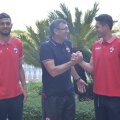 Riccardo-Piscitelli-Kevin-Bru-sosire-cantonament-Dinamo