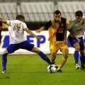 Martin Tomasov, numărul 14 de la Hajduk Split, a înscris două goluri în poarta lui Dinamo în vara lui 2010 // foto: Guliver/Getty Images