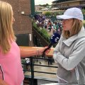Simona Halep, alături de Barabra Schett, la Wimbledon