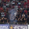 Ultrașii FCSB-ului prezenți la meciul cu Milsami Orhei // FOTO: Raed Krishan