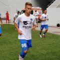 FOTO: Facebook Academica Clinceni // Bogdan Ilie, la încălzire pe Stadionul „Ion Oblemenco”