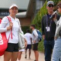 Simona Halep, alături de Darren Cahill și Viriginia Ruzici, la Wimbledon 2019 // foto: Guliver/Getty Images