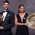 Simona Halep și Novak Djokovic // FOTO: Guliver/GettyImages