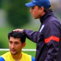 Laurențiu Reghecampf și Florin Costea, în perioada de la FCSB // foto: Arhivă Gazeta Sporturilor