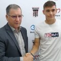 Valeriu Argăseală, președintele lui FCSB, și Sorin Șerban // Foto: minaur.ro