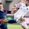 Luis Aurelio, mijlocașul CFR-ului, în meciul contra Chindiei Târgoviște // foto: sportpictures.eu