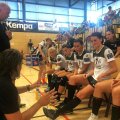CSM București a remizat cu Bayer Leverkusen, 21-21 // Sursă foto: Facebook CSM București