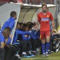 Mihai Bălașa, înlocuit în minutul 40 al meciului cu Astra Giurgiu (1-2)