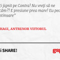 L-ați jignit pe Contra! Nu vreți să ne calificăm?! E presiune prea mare! Eu pedalez în continuare