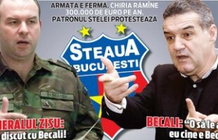 Armata nu cedează în războiul cu Gigi » GENERAL ANTI-BECALI!