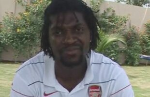 Şocat de evenimente, Adebayor a purtat tricoul lui Arsenal fără să-şi dea seama!