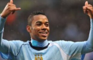 Robinho şi-a anunţat plecarea de la Manchester City: se întoarce la Santos!