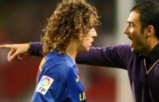 Cu 4 absenţe importante în defensivă, Guardiola e fericit că poate miza pe "talismanul" Puyol