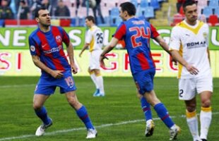 STATISTICĂ / Steaua este la 3 puncte de primul loc, deşi a bătut multe recorduri negative