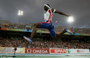 Teddy Tamgho a stabilit un nou record mondial în sală la triplusalt