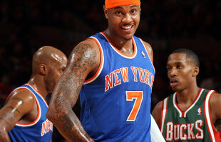 "Melo" Anthony, primit ca un rege la debutul pentru Knicks