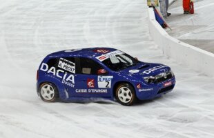 VIDEO / Alain Prost şi Dacia Duster au făcut spectacol pe Stade de France!