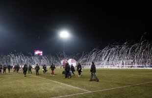 Coregrafie sud-americană cu sute de role de hîrtie înaintea derby-ului Rapid-Dinamo!