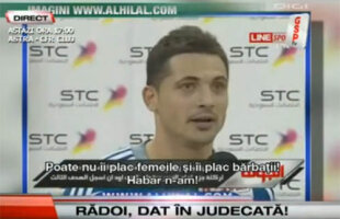 VIDEO / Pentru asta are probleme Rădoi: "Poate acestui tip nu îi plac femeile, ci bărbaţii"