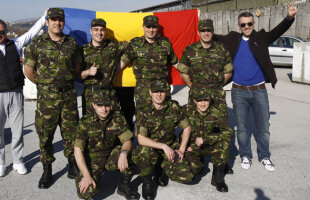 Avem spate! 50 de români din poliţia militară prezentă în Bosnia vor susţine "naţionala"