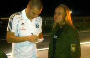 Poliţia, trageţi pe dreapta! » Mladen Petric, autograful la control!