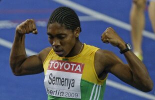 S-au dat de gol? Caster Semenya a fost trecută în rîndul bărbaţilor de Federaţia de Atletism