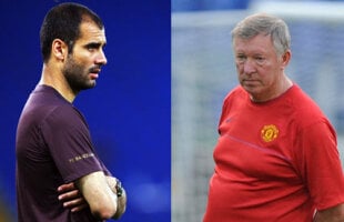 Guardiola îl laudă pe Ferguson înainte de United - Schalke: "Manchester are cel mai bun antrenor din lume"