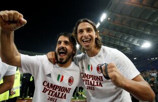 Gattuso l-a înjurat pe fostul antrenor Leonardo alături de fanii Milanului