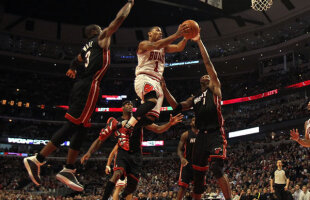 Chicago Bulls bate Heat în primul meci din finala Conferinţei de Est a NBA. Thunder prinde finala Vestului!