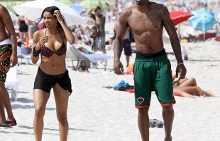 GALERIE FOTO Amar'e Stoudemire şi Ciara au făcut paradă prin Miami