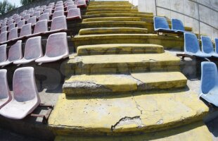 FOTO » Oţelul vrea să joace în Ligă pe arena Dunării Galaţi, dar stadionul e în paragină