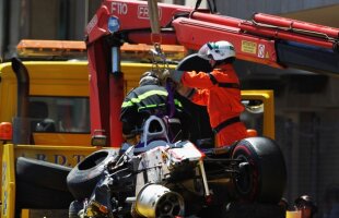 UPDATE / Mexicanul Perez a scăpat uşor după un accident teribil la Monte Carlo!