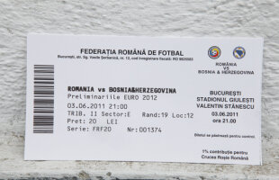 FOTO » S-au epuizat biletele la tribuna I pentru meciul cu Bosnia!