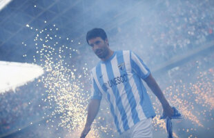 FOTO 20.000 de fani ai lui Malaga au venit la prezentarea lui Van Nistelrooy