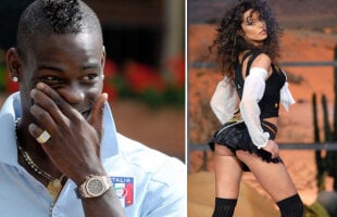 FOTO Balotelli "marchează" şi în afara terenului » A pus ochii pe fosta iubită a lui Ronaldo