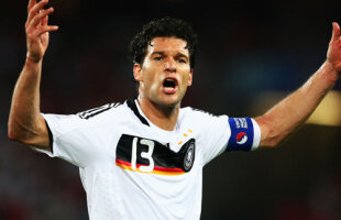 Michael Ballack zice STOP naţionalei, cînd se afla la un pas de a 100-a selecţie