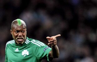 Djibril Cissé şi-a luat rămas bun, de la fanii lui Panathinaikos, cu ochii în lacrimi :(