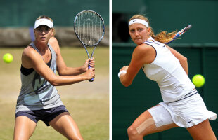 FOTO Petra Kvitova - Maria Şarapova, duelul blondelor din finala de la Wimbledon