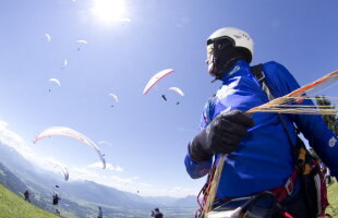 Toma Coconea a început aventura Red Bull X-Alps » A parcurs 192 km din 864!