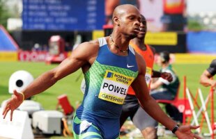 Asafa Powell renunţă la etapa de la Londra de teama unei accidentări