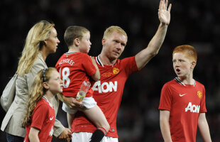 VIDEO Paul Scholes s-a retras ieri cu un super gol!