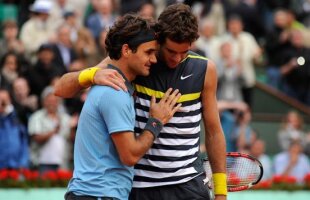 Meci tare la Cincinnati: Federer şi Del Potro se întîlnesc încă din turul 2