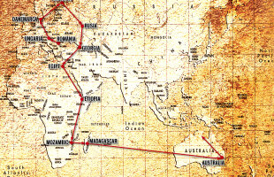 EXCLUSIV 100.000km pe jos în jurul lumii: de la cupolele „învelite în 350kg de aur” la legenda asasinilor din Iran! O aventură monumentală, nespusă, a 4 români: unul a murit drogat cu opiu în India, altul căzut de pe stânci, al treilea cu picioarele amputate!