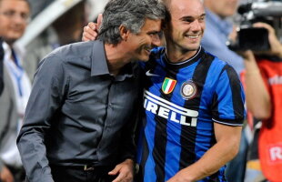 Sneijder vrea un duel Piţurcă - Mourinho: "Jose ar fi antrenorul perfect pentru Olanda"