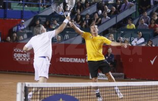 FOTO Năstase, Pavel, Bahrami, Noah şi El Aynaoui au făcut un spectacol adevărat la Arenele BNR!