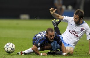 Misterul Sneijder » Cei de la Inter spun că e accidentat, soţia jucătorului îi contrazice :)