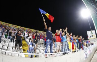 Steaua, România, Inna » Steaua a avut o galerie de 1.500 de fani, majoritatea muncitori în Cipru